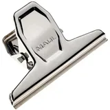 Maul Briefklemmer 2100796 max. 20mm Breite 75mm Metall 75 mm silber,