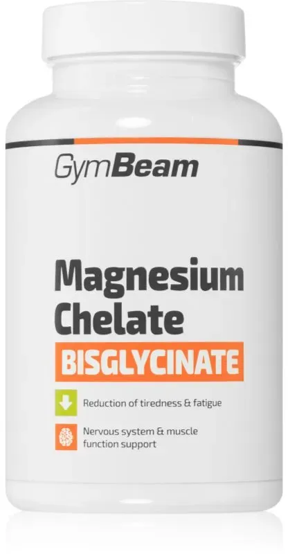 GymBeam Magnesium Chelate Bisglycinate Kapseln für die effektive Magnesiumergänzung 90 KAP