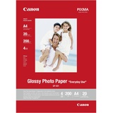 Canon Fotopapier glänzend weiß, A4, 20 Blatt
