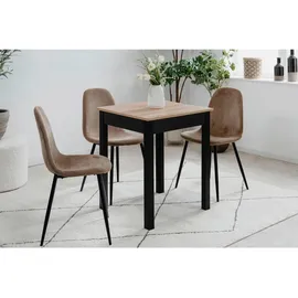 CaliCosy Mid.you 67 x 76 x 60 cm Eiche Artisan schwarz