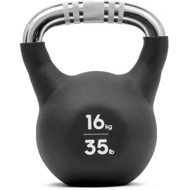 adidas Kettlebell 16 kg schwarz / silber