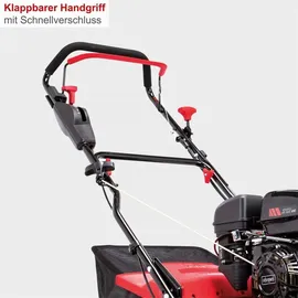 SCHEPPACH Benzin Vertikutierer SC50VARIO, 40cm Breite, 4kw, 17 Messer + Öl