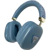 GUESS Headphones Bluetooth 4G Triangle Logo blue, Kopfhörer, Blau