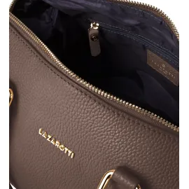 lazarotti Bologna Henkeltasche Leder Taupe