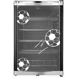 CUBES HC 258 E Getränkekühlschrank (115 l, E, 845 mm hoch, Schwarz)