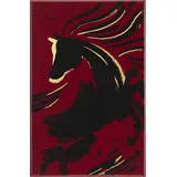 Moleskine Das Jahr des Pferdes Notizbuch L/A5, liniert, fester Einband, Holzschnitt, mit Box