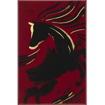 Moleskine Das Jahr des Pferdes Notizbuch L/A5, liniert, fester Einband, Holzschnitt, mit Box