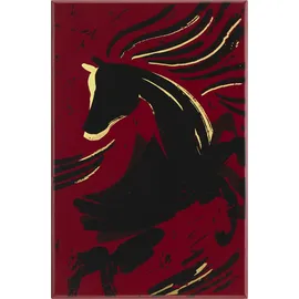 Moleskine Das Jahr des Pferdes Notizbuch L/A5, liniert, fester Einband, Holzschnitt, mit Box