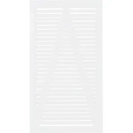 Plus Gartentor 100 x 180 cm Weiß