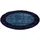 Ayyildiz Hochflorteppich Life 1503 Marineblau Ø 120 cm