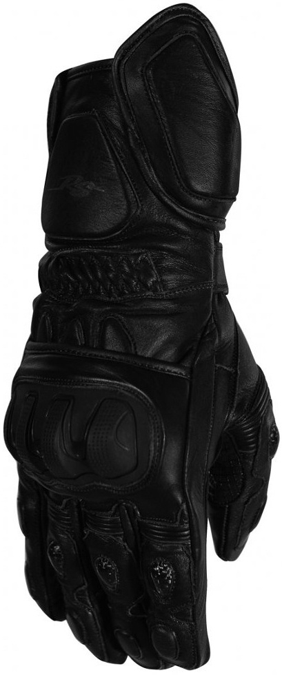 Rusty Stitches Marc De Handschoenen van de motorfiets, zwart, XL