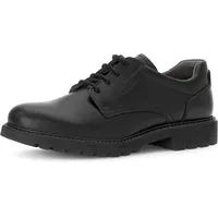 Pius Gabor Herren Businessschuhe,Schnürschuhe,recyceltes Futter,Wechselfußbett,Low-tie,schnürer,Halbschuhe,klassisch,Black,49.5 EU / 14 UK - 49.5 EU