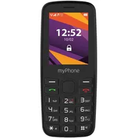 myPhone 6410 LTE Mobiltelefon 2,4"-Display, 1400 mAh, Kamera, USB-C, 4G Schwarz