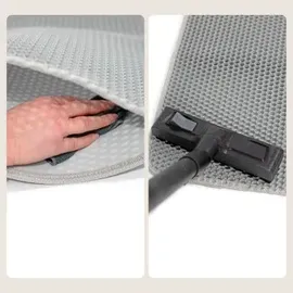 LIONTO Katzenstreumatte doppellagig 61x38 cm Grau