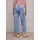 street one studio High Waist Wide Leg Jeans, im Loose Fit Light Blue wash), 30 - 30W / 28L