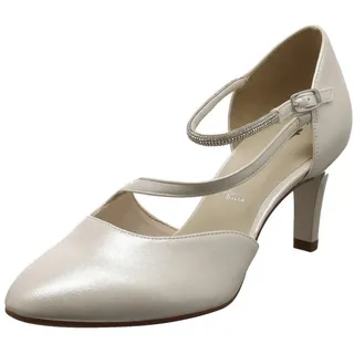 TAMARIS Pumps mit Strasssteinbesatz, Weiss, 39