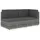 vidaXL Modulares 2-Sitzer-Sofa 0 x 0 x 0 cm Grau