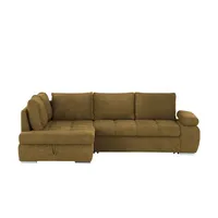 Switch Ecksofa aus Flachgewebe Sky ¦ gelb ¦ Maße (cm): B: 265 H: 89 T: 175