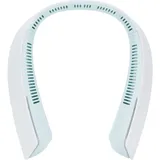 Klingenloser Nackenventilator, Tragbarer Usb-ventilator Mit Großer Kapazität – Kleiner Ventilator Für Sport Und Reisen (grün)