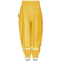 Playshoes Wind- und wasserdichte Regenhose Regenbekleidung Unisex Kinder,Gelb Bundhose,140
