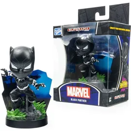 The Loyal Subjects Marvel Superama Mini-Diorama Black Panther 10 cm - Blau