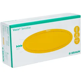 B. Braun Vasco Sensitive Latex Untersuchungshandschuh Größe S