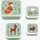 A Little Lovely Company Lunchbox-Set, Forest Friends