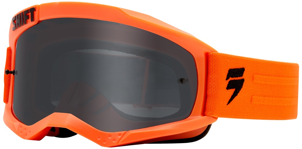 Shift WHIT3 Unverspiegelte Motocross Brille, orange