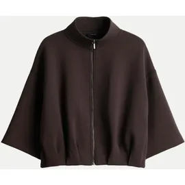 Opus Sweatjacke Sweat Galtos Braun 36