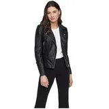 Y.A.S YAS Lederjacke, schwarz XS