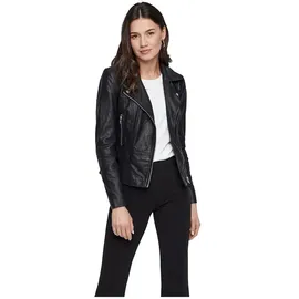 Y.A.S YAS Lederjacke, schwarz XS