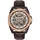 BULOVA HerrenArmbanduhr Analog Automatik Leder 98A165