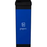 PAPERFLOW Mülltrenner 60,0 l schwarz, blau