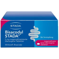 Bisacodyl STADA® 5 mg Abführmittel zur Hilfe bei Verstopfung 100 St