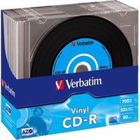 Verbatim CD-R AZO Data Vinyl 700 MB 10 Stück(e)