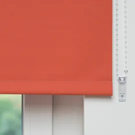 LIEDECO Seitenzugrollo Uni 62 x 180 cm terrakotta