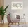 Queence Wandsticker QUEENCE "The Earth", beige, B:150cm H:90cm T:0,1cm, Folie, Wandtattoos, Selbstklebend, kinderleichte Anbringung