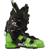 Scarpa Quattro Pro Alpin-Skischuhe Grün 26,5