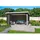 Lasita Maja Gartenhaus Columbus 4,25 x 3 m Grau