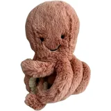 Jellycat Oktopus 14 cm braun sehr weich Kuscheltier Plusch Stofftier SEHR GUT