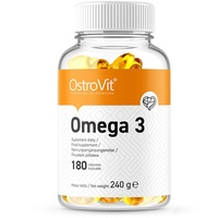 OMEGA 3 | Fischöl | DHA EPA | Unterstützt die normale Funktion von Gehirn und Herz Triglycerid (180 Kapseln)
