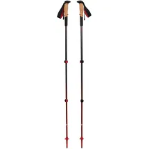 Black Diamond Pursuit Shock 125-140 cm grau-rot