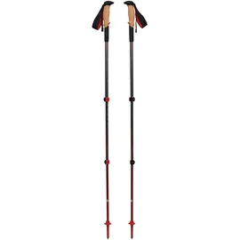Black Diamond Pursuit Shock 125-140 cm grau-rot