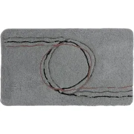 Batex Badematte Bolia Grau 70 x 120 cm