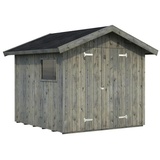 Palmako Gerätehaus Nils BxT: 279x289 cm grau