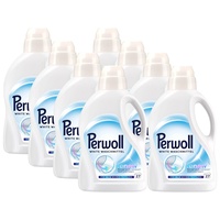 PERWOLL White Waschmittel 216 (8 x 27 Waschladungen), Feinwaschmittel reinigt sanft und erneuert Weiß und Fasern, für alle weißen Textilien, mit Dreifach-Renew-Technologie
