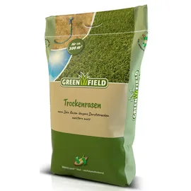 Greenfield Trockenrasen Rasen Samen Mantelsaat® Vital 10 kg für ca. 300m2