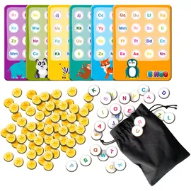 NORIS Buchstaben Bingo Lernspiel