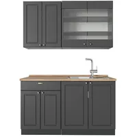 Vicco Singleküche Fame-Line 140 x 81,6 x 60 cm