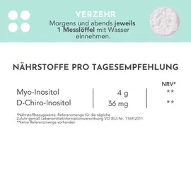 cari nutrition Zyklositol Pure Inositolmischung Pulver 121 g